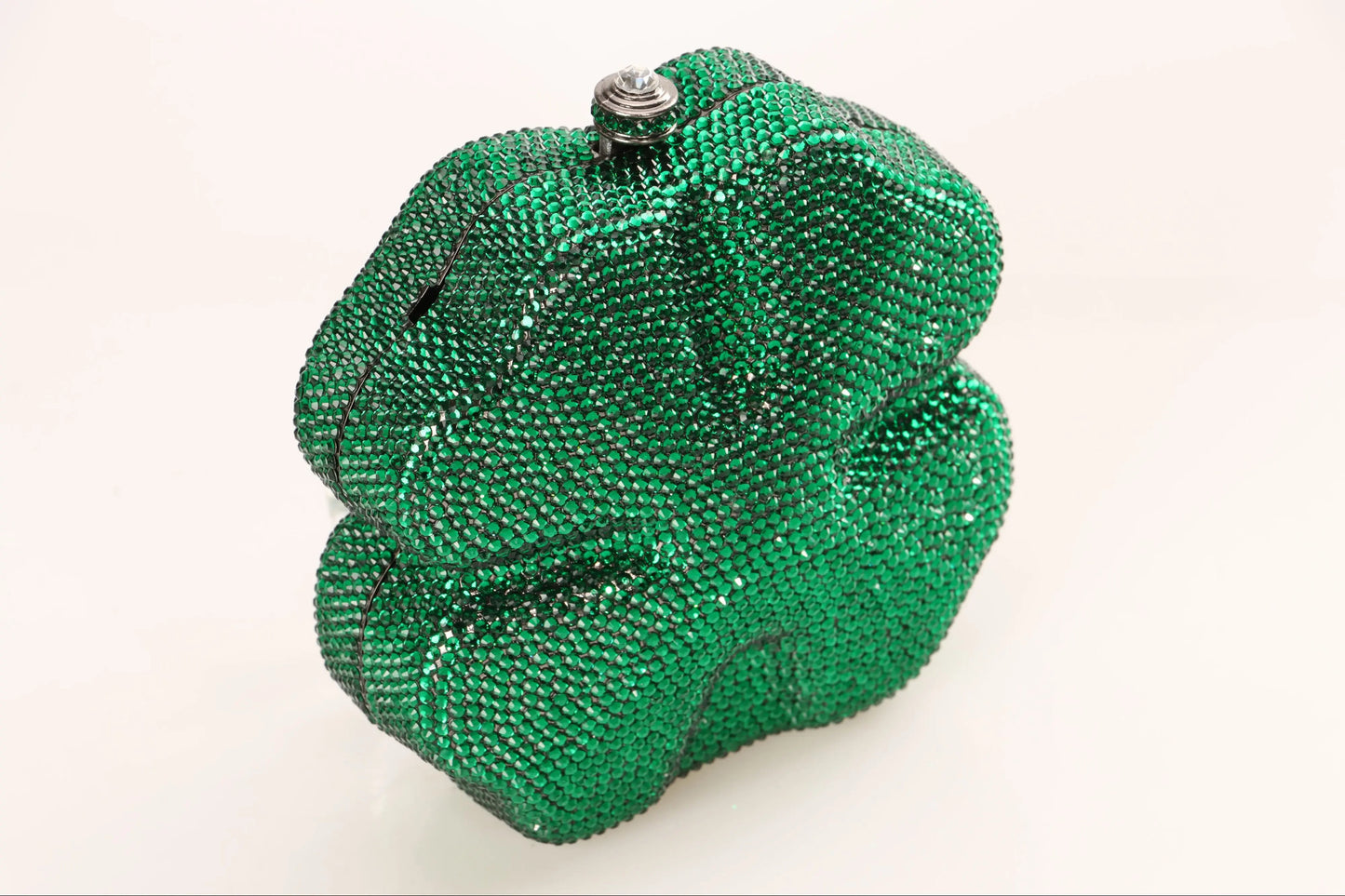 Crystal Four Leaf Clover Purse