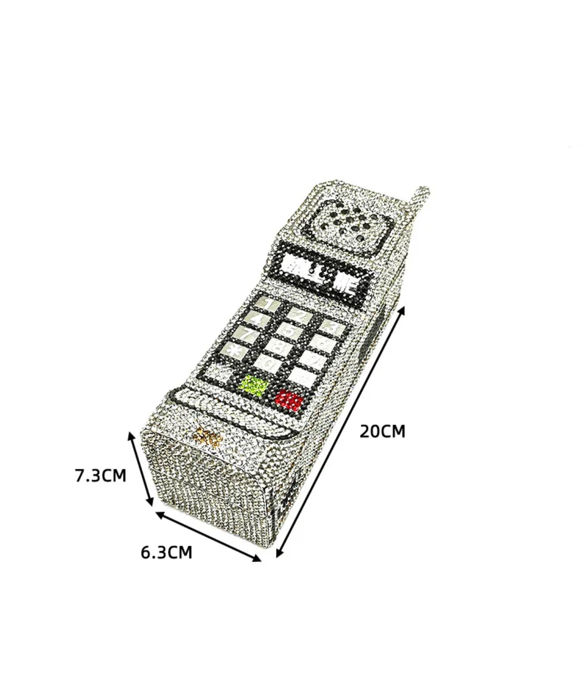 Crystal Nokia Style Phone Handbag