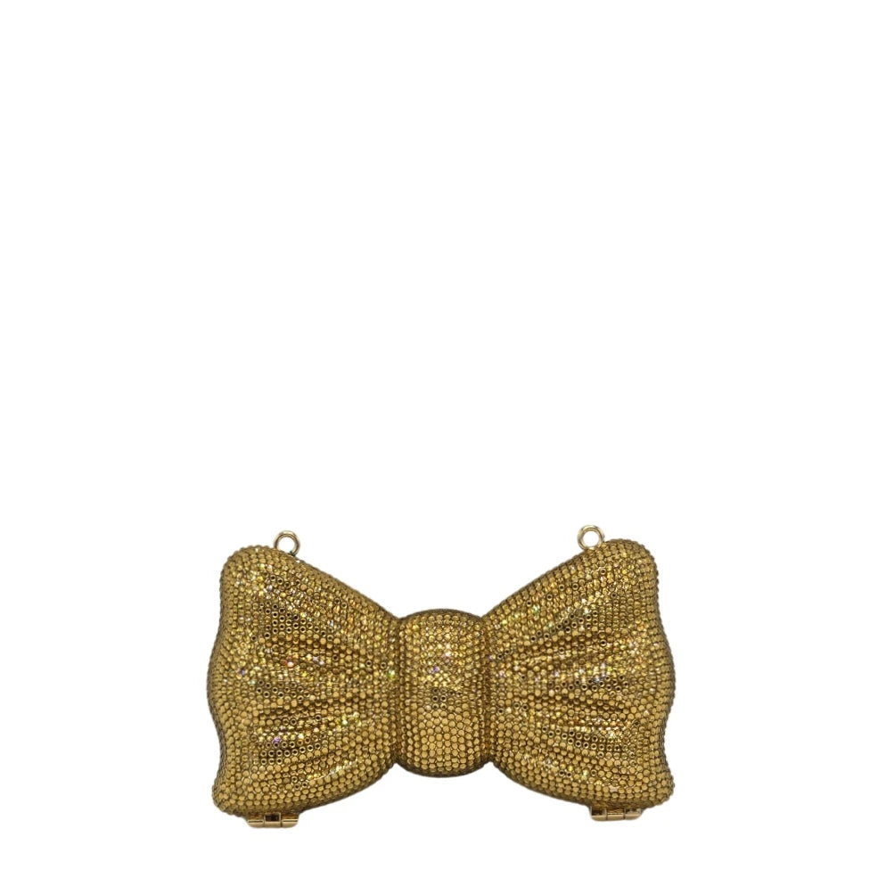 Luxe Mini Crystal Ribbon Evening Bag