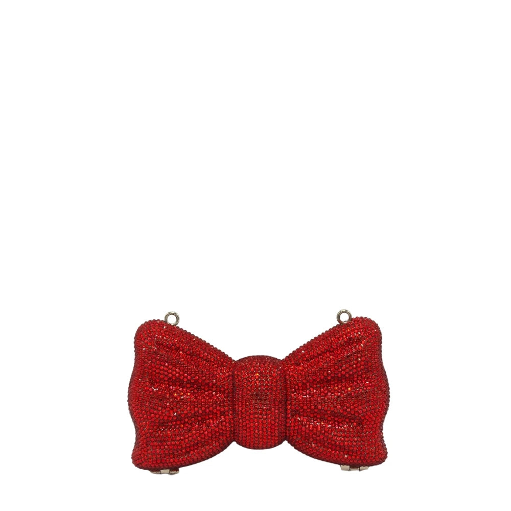 Luxe Mini Crystal Ribbon Evening Bag