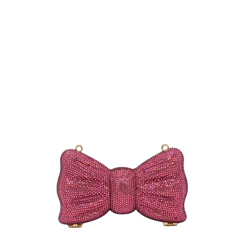 Luxe Mini Crystal Ribbon Evening Bag