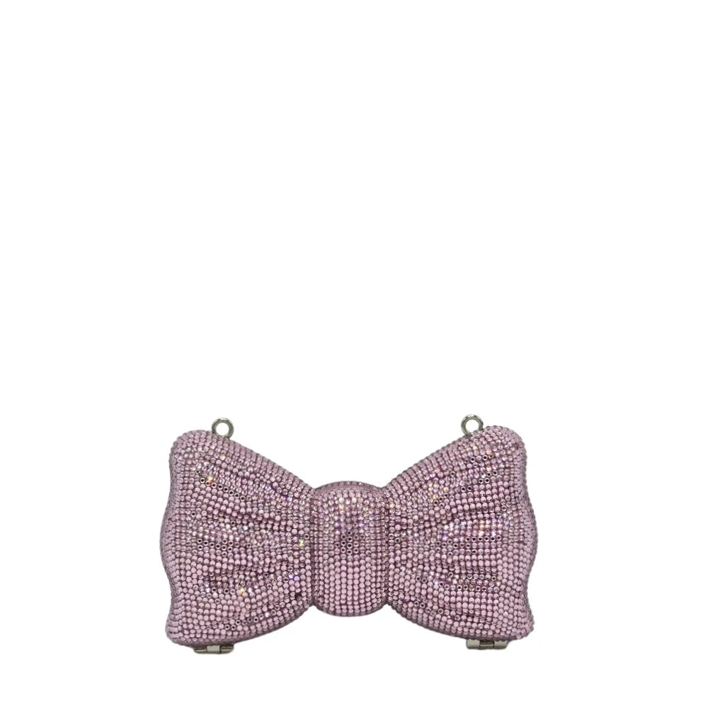 Luxe Mini Crystal Ribbon Evening Bag