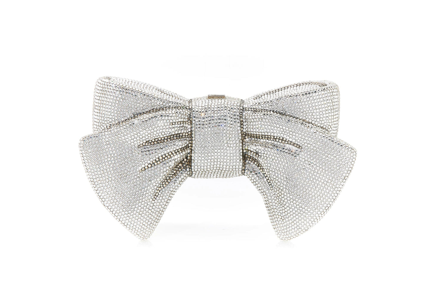 Luxe Large Crystal Ribbon Evening Bag