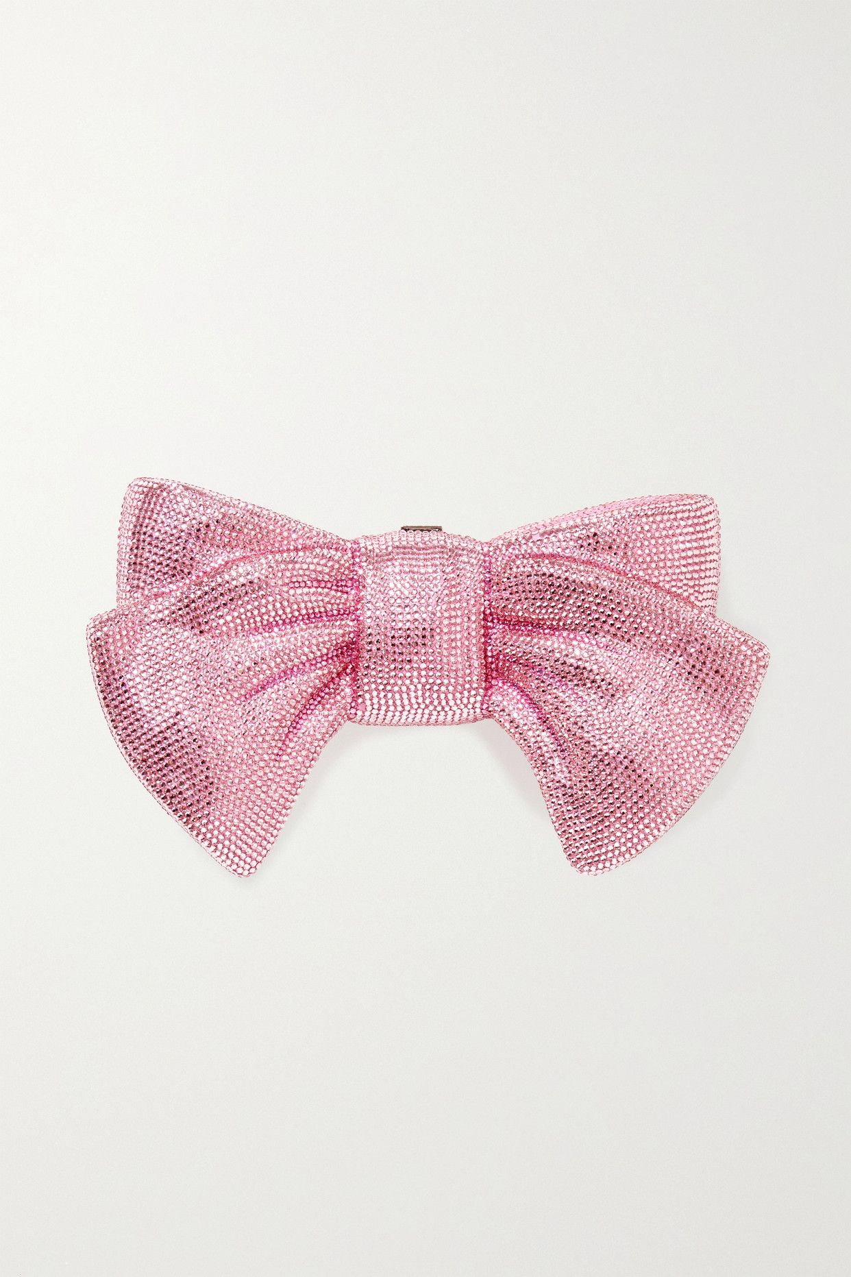 Luxe Large Crystal Ribbon Evening Bag