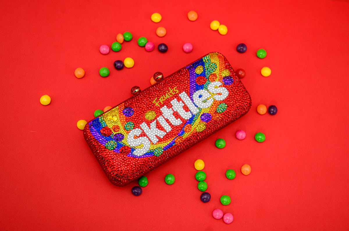 Skittles Rectangle Clutch