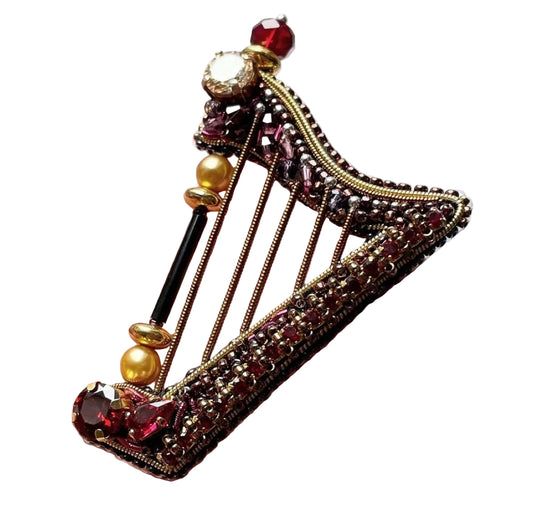 Harp Brooch