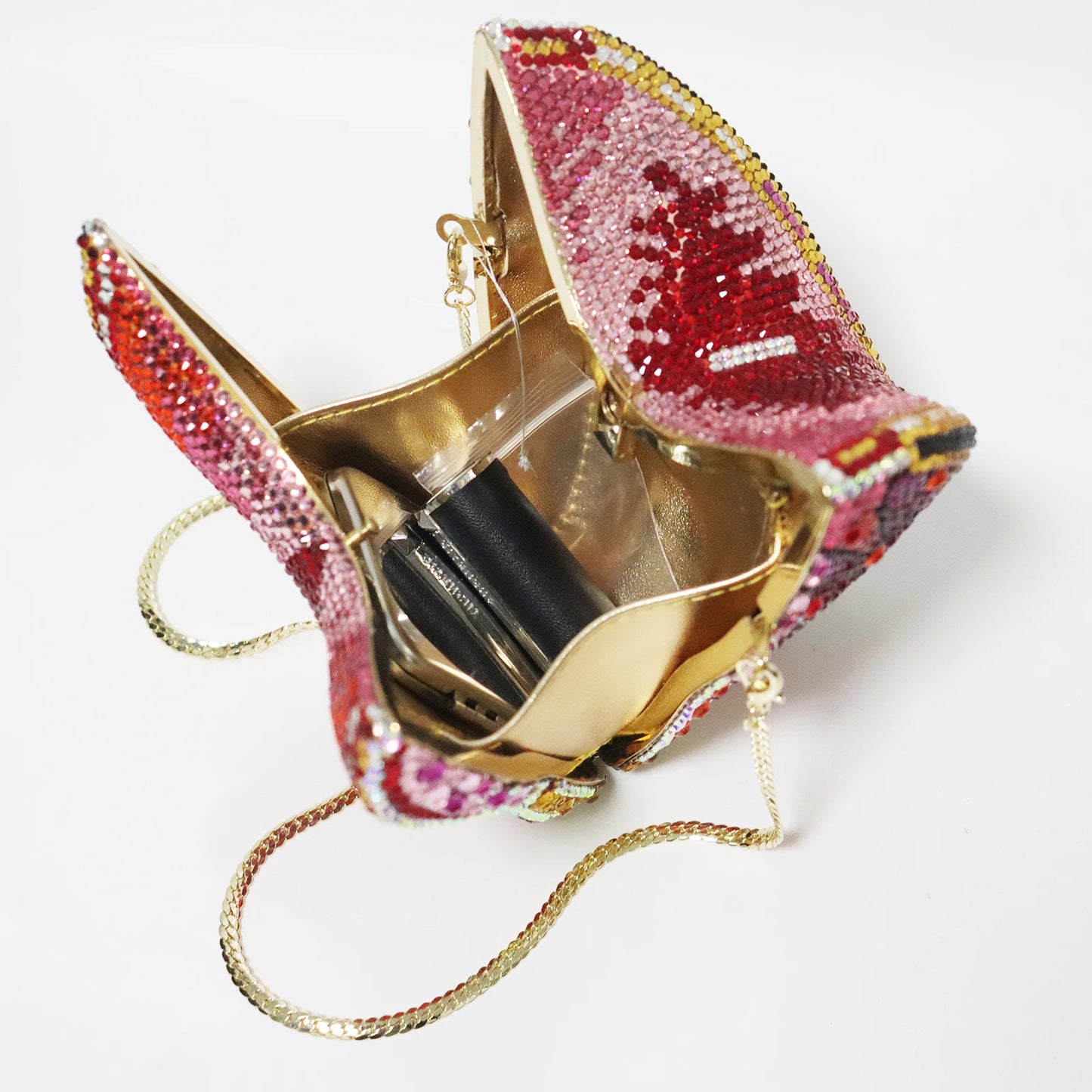 Butterfly Crystal Clutch