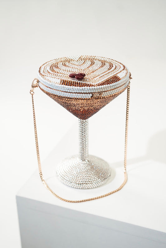 Espresso Martini Crystal Cocktail Bag