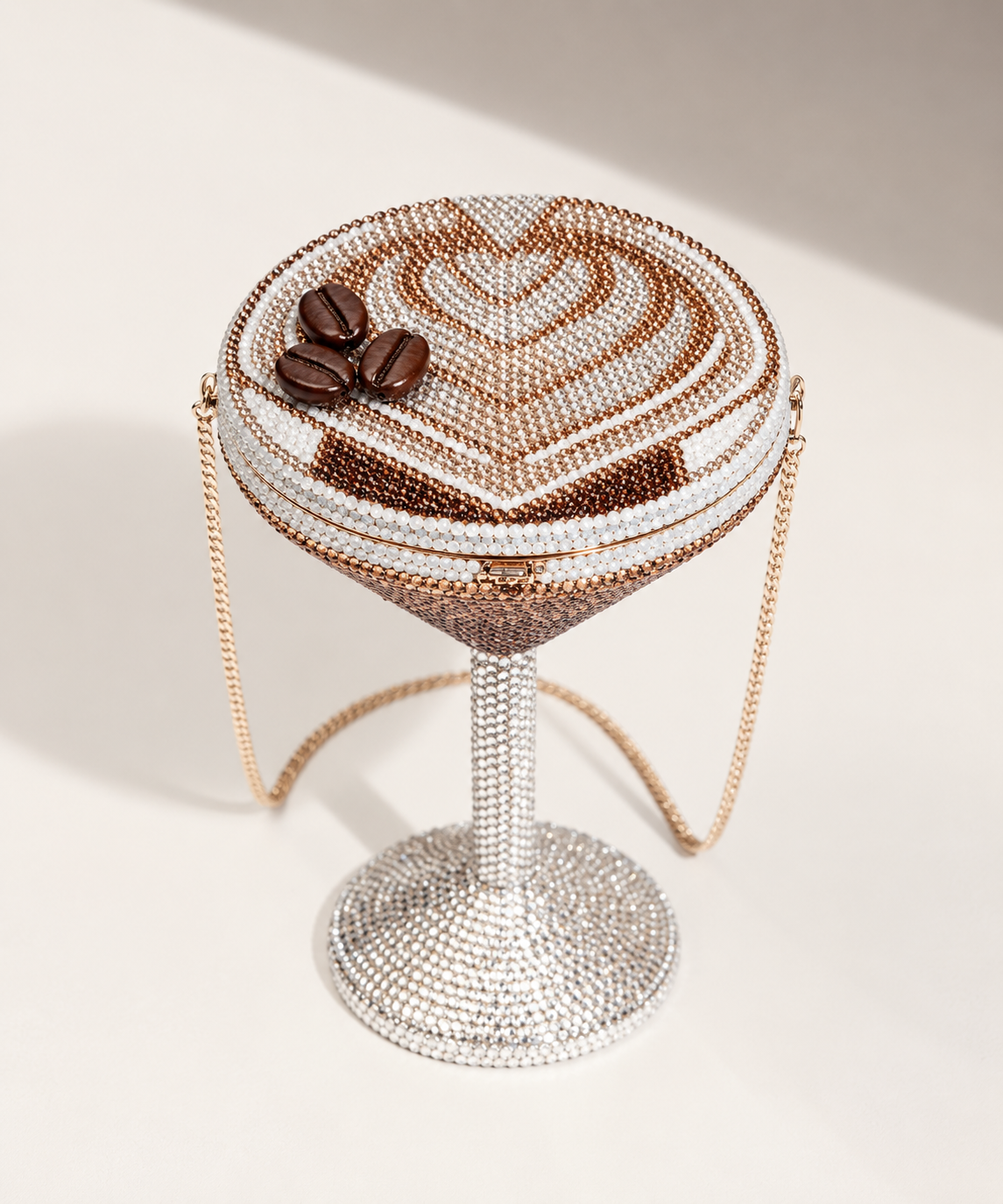 Espresso Martini Crystal Cocktail Bag