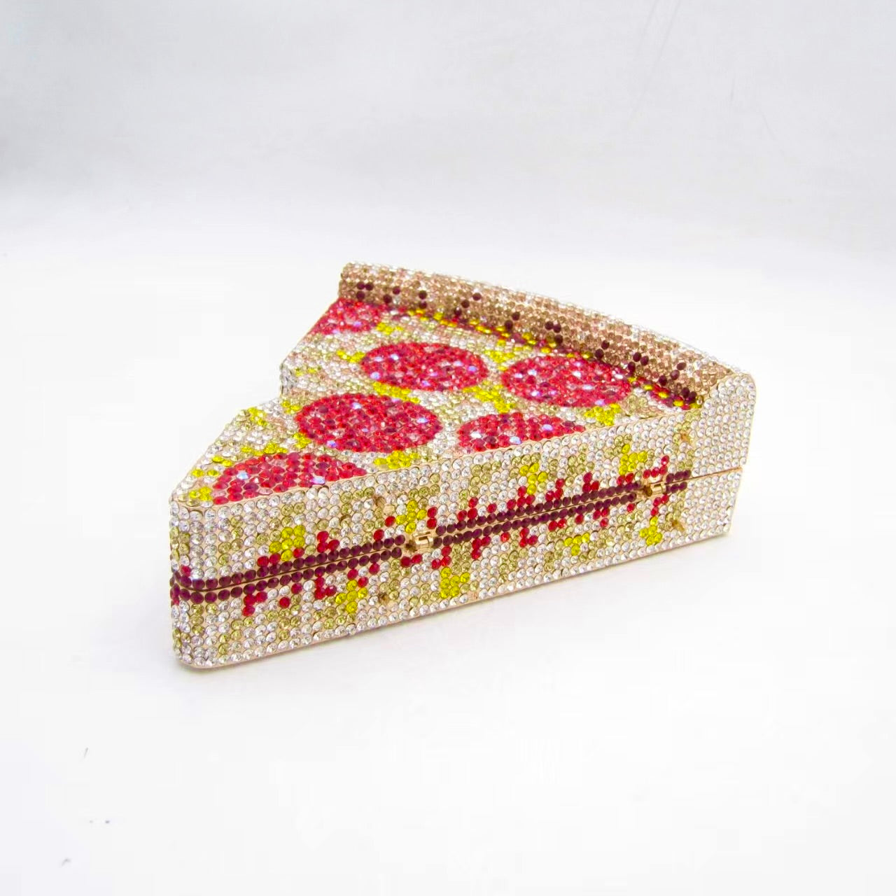 Crystal Pizza Clutch