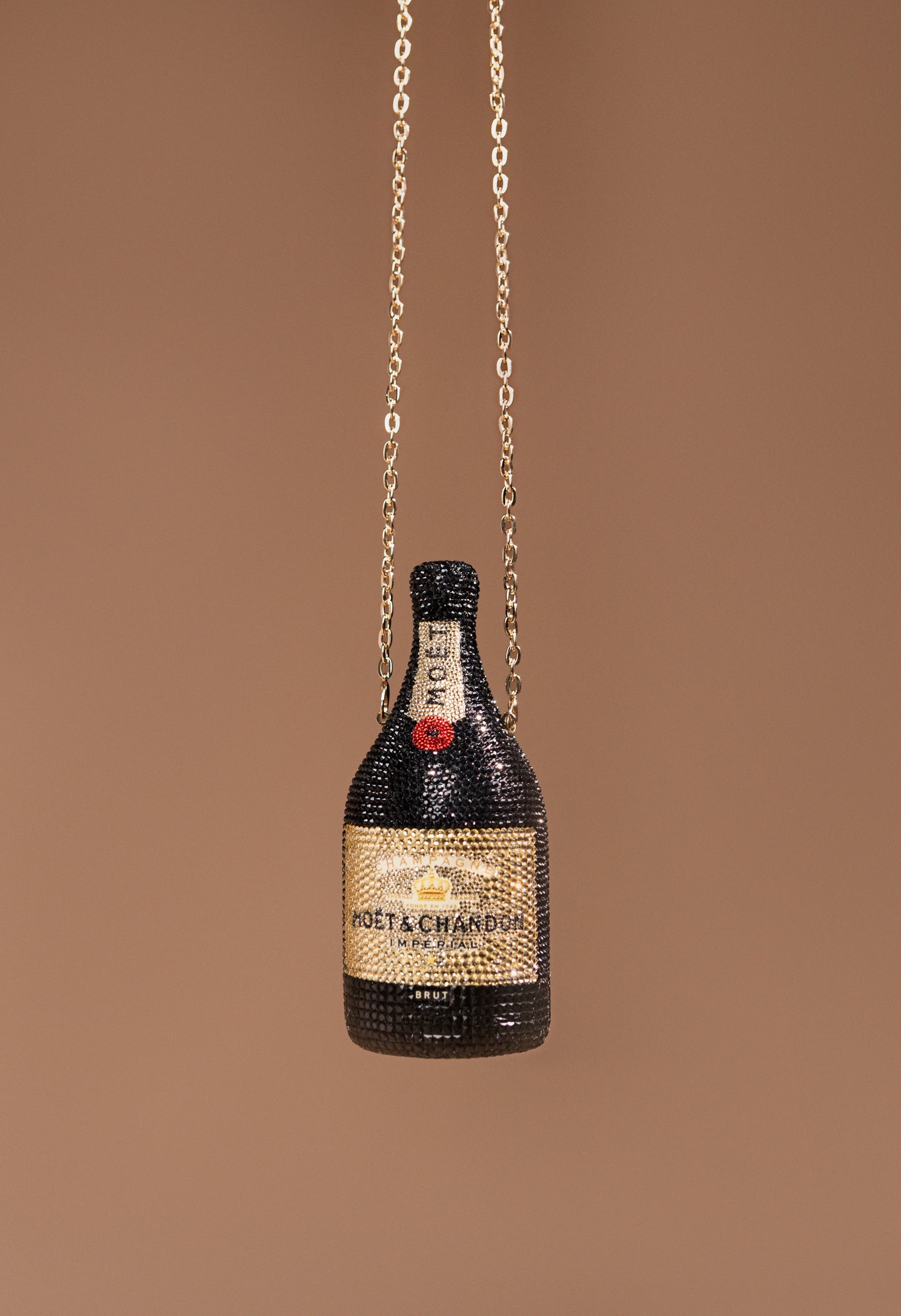 Champagne Bottle Clutch Bag