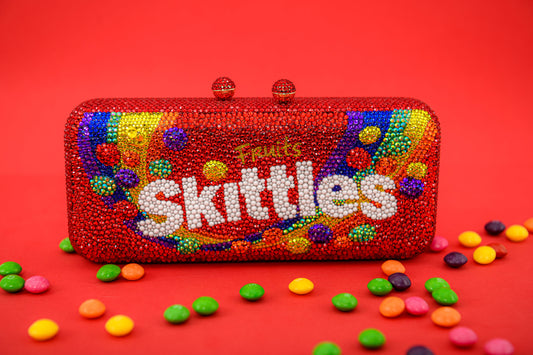 Skittles Rectangle Clutch