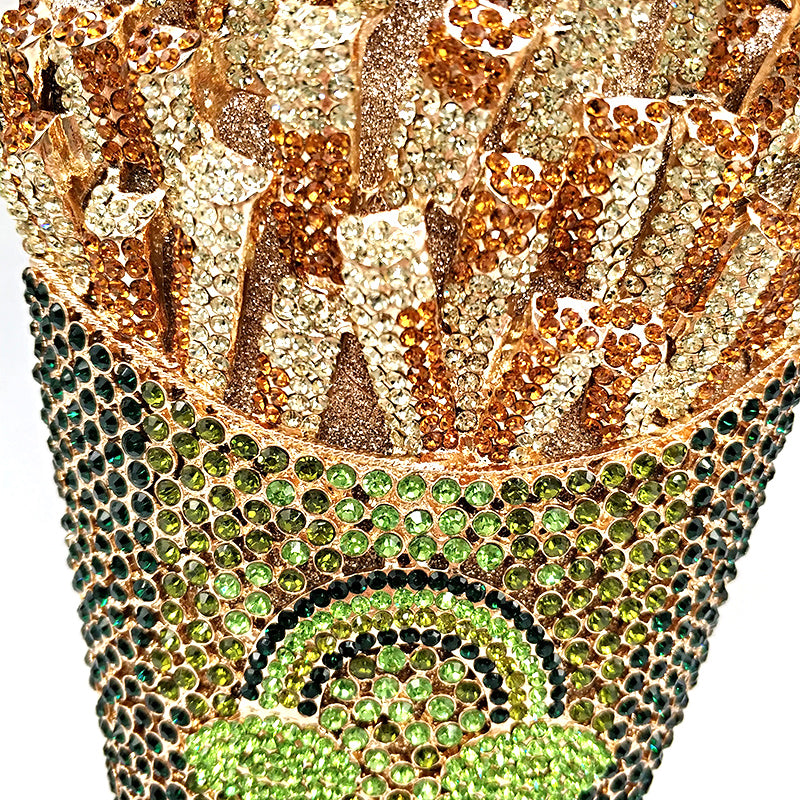 French Fries Crystal Clutch