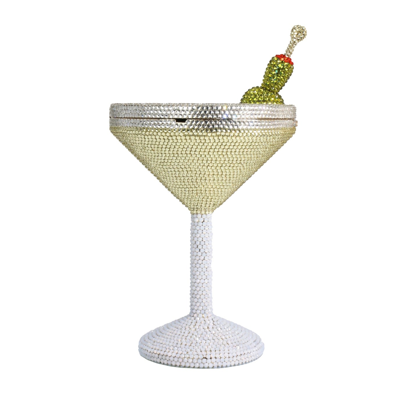 Dirty Martini Crystal Cocktail Bag