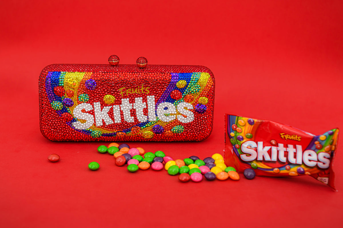 Skittles Rectangle Clutch